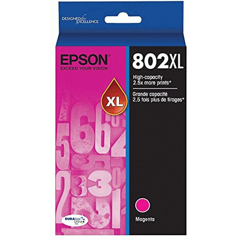 EPSON 802 DURABrite Ultra Ink High Capacity Magenta Cartridge