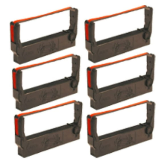 EPSON ERC-23PR Ribbons 6-PACK Purple / Red