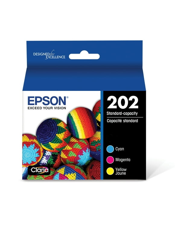 EPSON T202 Claria Genuine Ink Standard Capacity Color Combo Pack