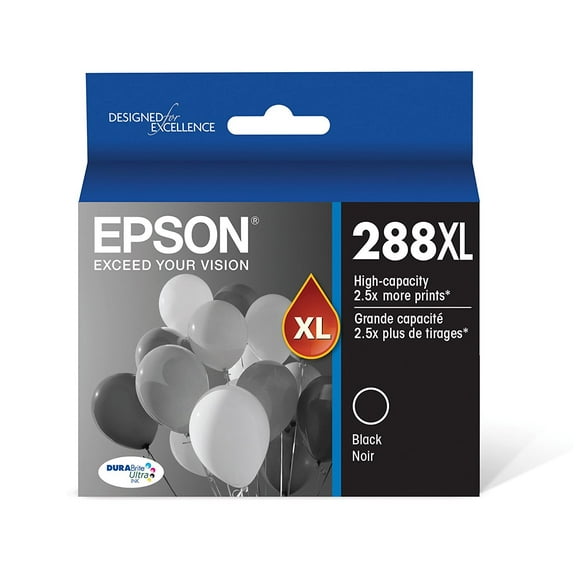 EPSON T288 DURABrite Ultra Genuine Ink High Capacity Black Cartridge