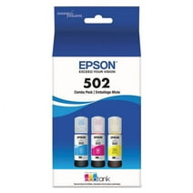 EPSON T502 EcoTank Genuine Ink Ultra-high Capacity Bottle Color Combo Pack