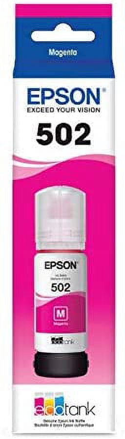 EPSON T502 EcoTank Ink Ultra-high Capacity Bottle Magenta (T502320-S ...