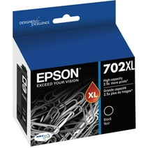 EPSON T702 DURABrite Ultra Genuine Ink High Capacity Black Cartridge