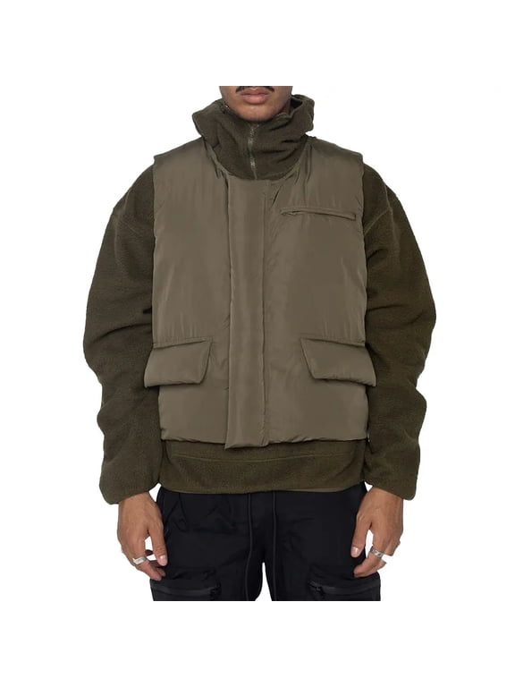 EPTM Men Bubble Vest (Olive)