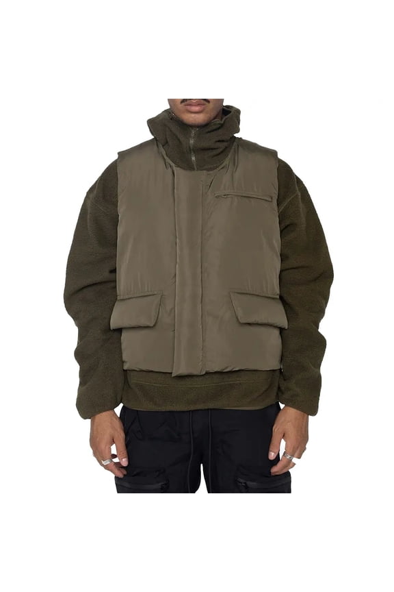 EPTM Men Bubble Vest (Olive)
