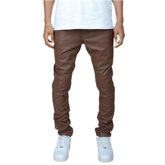 EPTM Men Leather GOPACHI PANTS 2.0 (Brown)