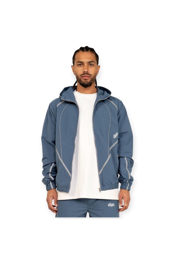 EPTM Men Union Nylon Jacket (Denim Blue)