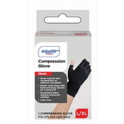 Equate Compression Glove, Black, Large/X-Large, Unisex