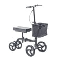 thumbnail image 1 of Equate Folding Knee Walker Alternative to Crutches, 10in Front Wheels, 350lb Weight Capacity, 1 of 7