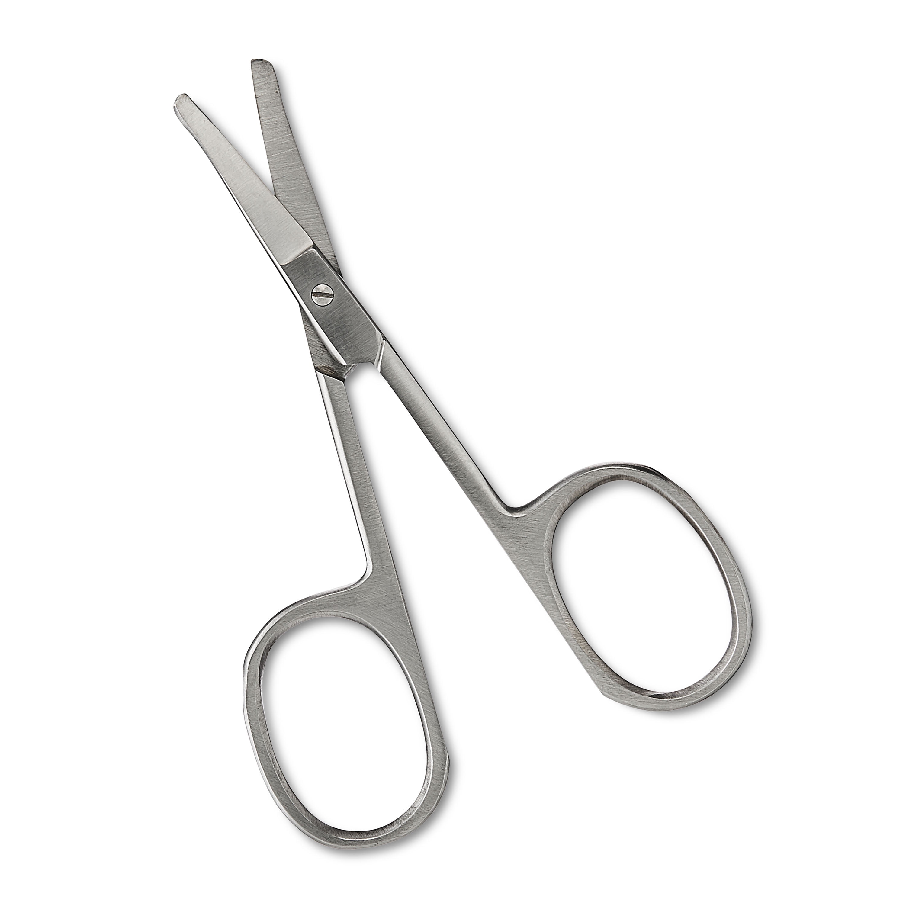 Equate Stainless Steel Rounded Safety Tip Scissors for Hair Trimming & Grooming for All Types of Hair