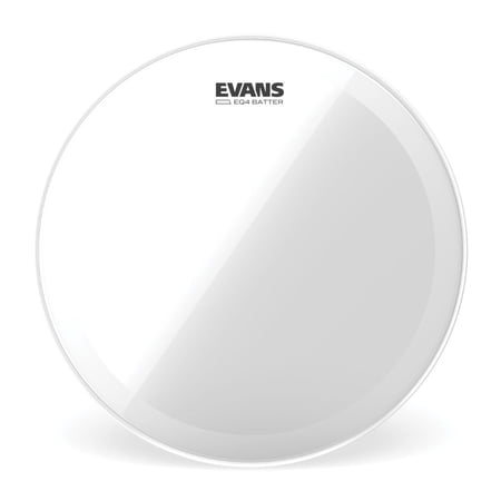 EVANS EQ4 Batter Clear Bass Drum Head 20 in.