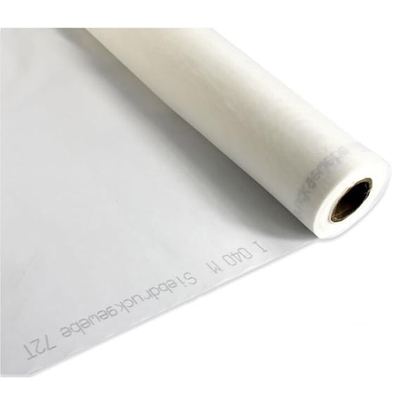 EQCOTWEA 3 Yards 180 Mesh Screen Silk Screen Printing Auxiliary Materials Fabric Mesh 50 In Polyester