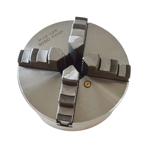 EQCOTWEA 4 Jaw Chuck for WM210V Model Lathe Accessory Jaw Chuck