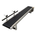 thumbnail image 1 of EQCOTWEA 59"*7.8" Desktop PVC Conveyor Belt Industrial Transport with Single Guardrail Stainless Steel, 1 of 6