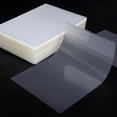 thumbnail image 1 of EQCOTWEA 5Mil 6x9" PVC 2Flap Glossy Thermal Hot Laminating Pouch Film 100 Sheets/Pack, 1 of 5