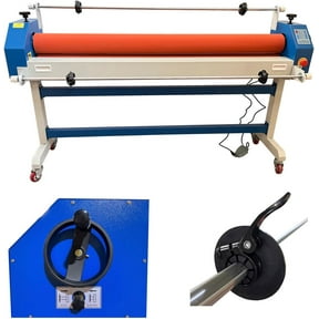 EQCOTWEA 63" Automatic/Manual Cold Roll Laminating Machine Film Release Rod Cold Laminator for Photo Poster Laminating