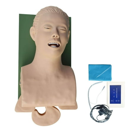 EQCOTWEA Airway Management Trainer Intubation Teaching Study Model Training Simulator Model 110V-220V