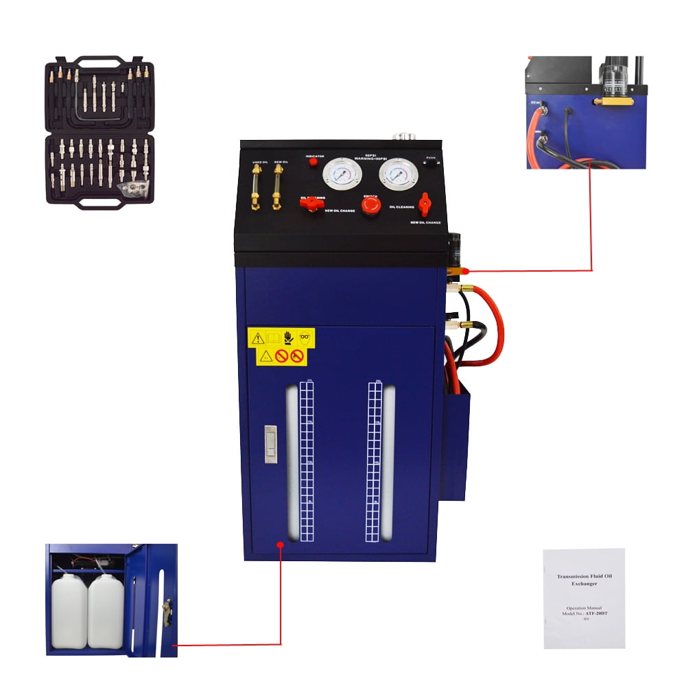 EQCOTWEA Automatic 12V Transmission Fluid Flush Exchange Machine 2