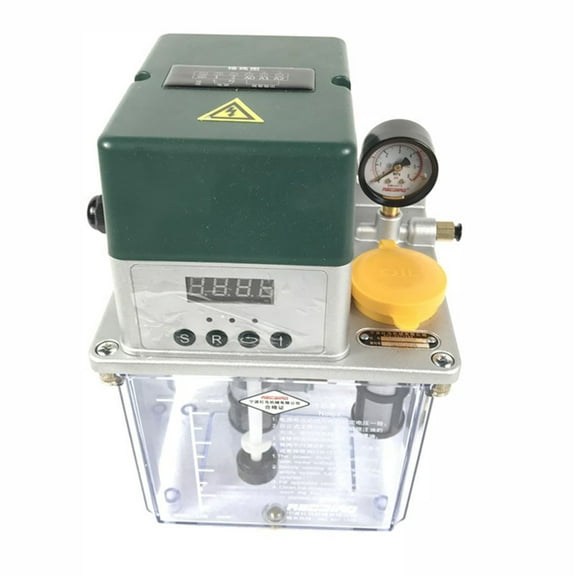 EQCOTWEA Automatic Lubrication Oil Pump 2L Electric Pressure Detection