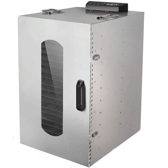 EQCOTWEA Commercial Food Dehydrator Dryer Fruit Vegetable Pet Meat Dry Machine with Digital Timer and Temperature Control 20 Layers