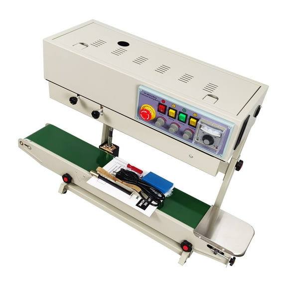 EQCOTWEA FRD-1000II Continuous Sealing Machine Vertical Sealing Machine for Plastic Bag Bottel