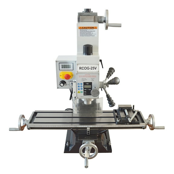 EQCOTWEA High Precision Milling Drilling Machine Mill Variable Speed Brushless Motor Benchtop Milling Machine