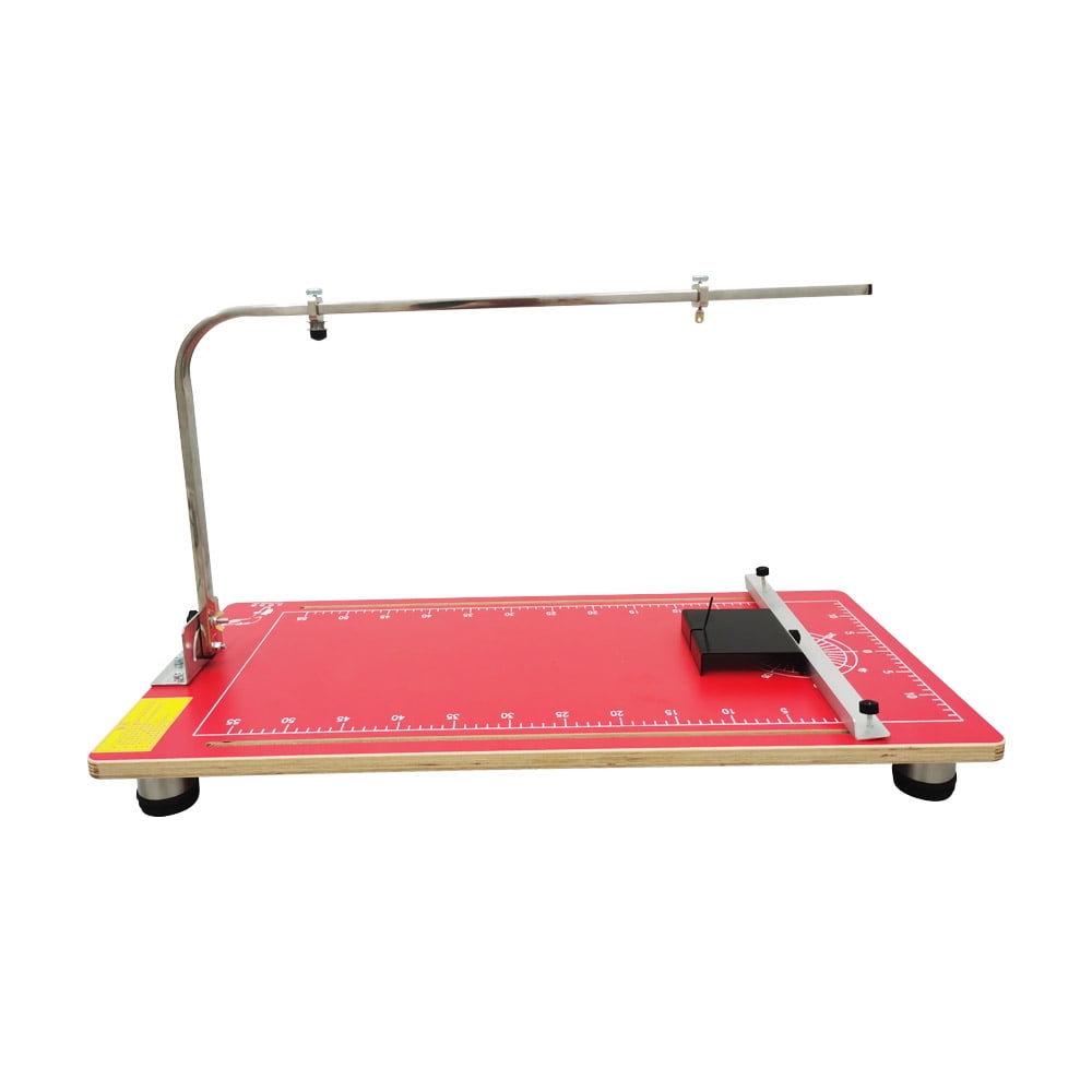EQCOTWEA Hot-wire Form Cutter 38*78cm Sponge/EPE/Ribbon/KT Board Cutting Machine Vertical Type