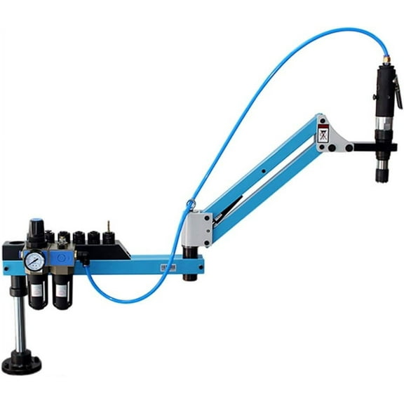 EQCOTWEA M3-M12 Pneumatic Tapping Machine Multi-Direction Flexible Arm Vertical Tapper