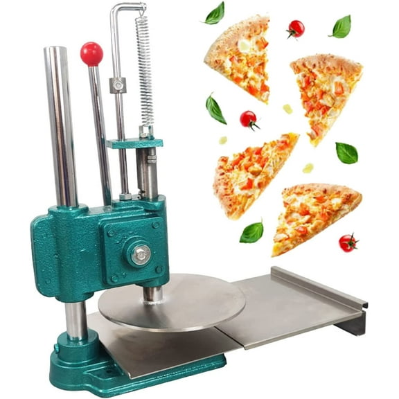 EQCOTWEA Manual 9.4" Pizza Dough Press Machine Pastry Sheeter Pasta Presser Household