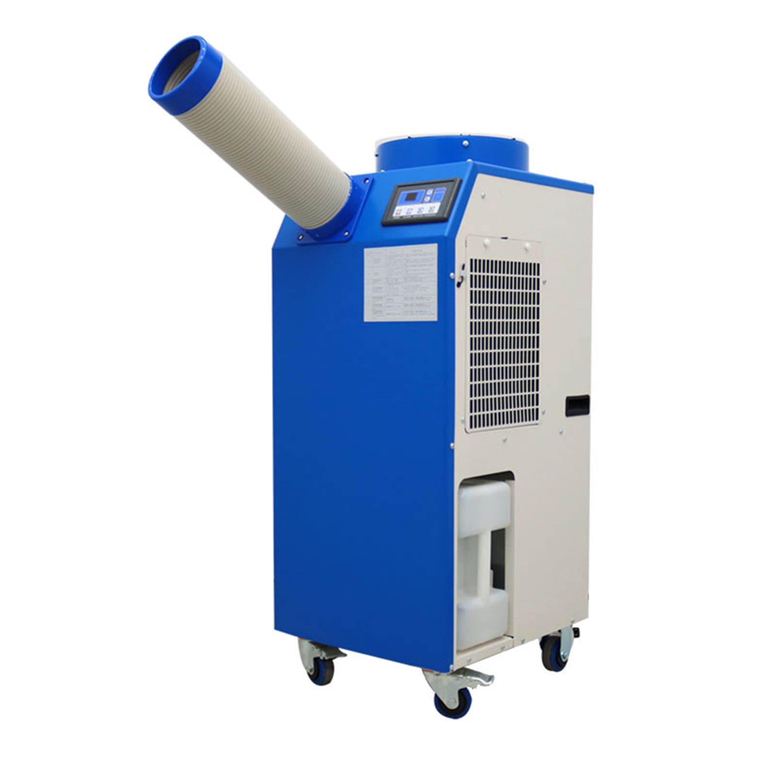 EQCOTWEA Mobile Industrial Air Conditioner Portable Evaporative Cooler Radiator with Wheels 220V