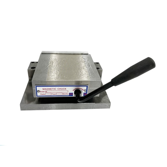 EQCOTWEA Permanent Sine Plate Chuck Magnetic for Grinding Machine 6*6 inch