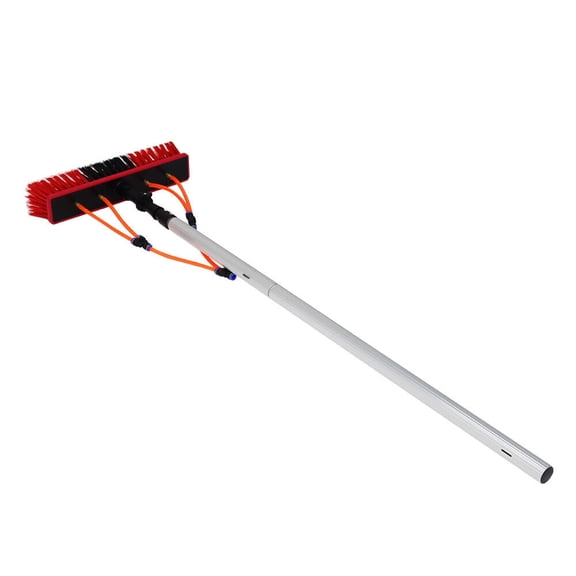 EQCOTWEA Solar Panel Cleaning Brush 8m Water Fed Pole Window Washing