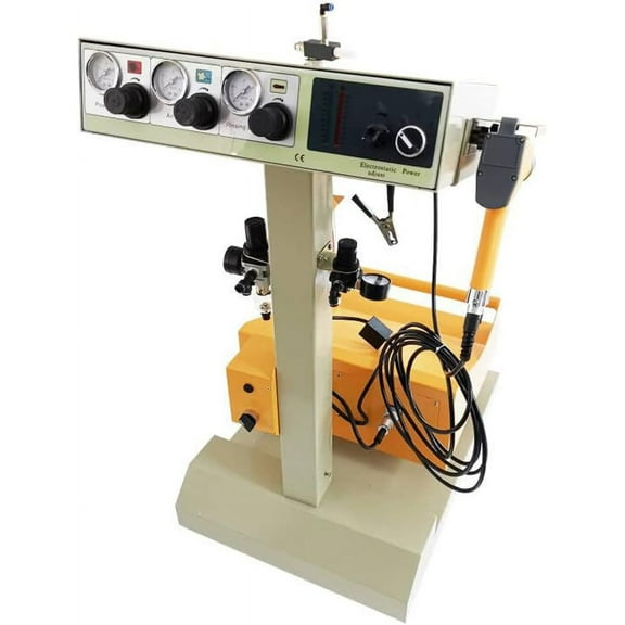 EQCOTWEA Vibrating Powder Coating Machine Electrostatic Powder Coating Spraying Gun for Metal