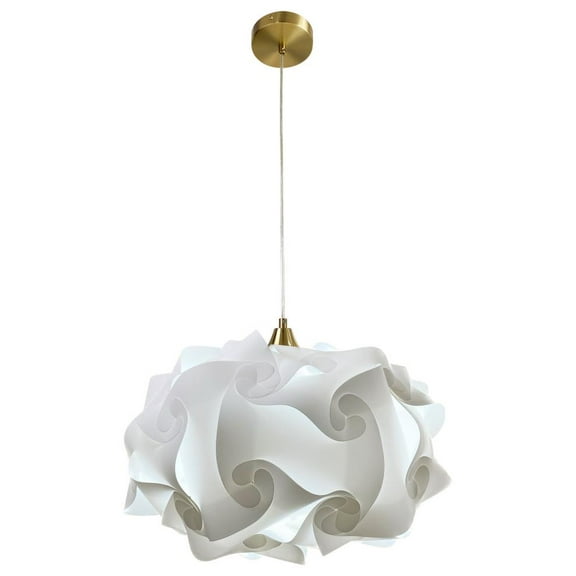 EQLight Cloud Pendant Light, Gold, Medium