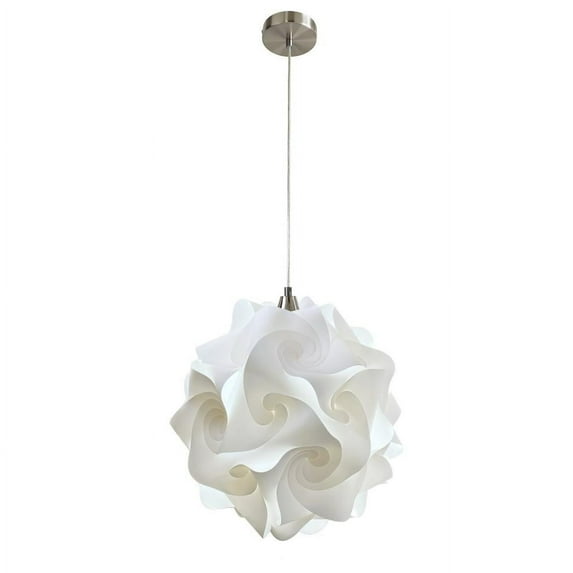 EQLight Hado Pendant Light, Nickel, Extra Large