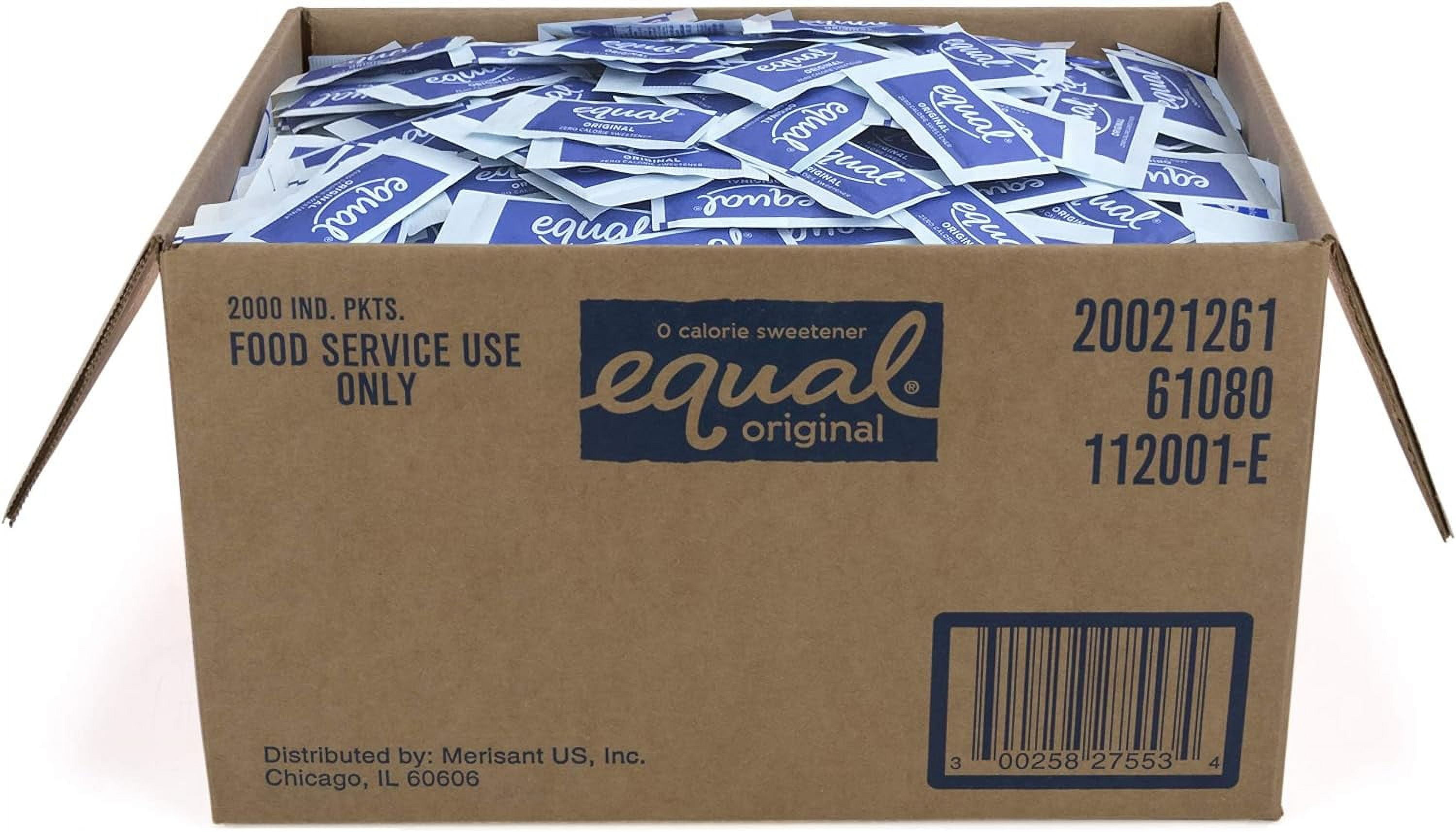 EQUAL 0 Calorie Sweetener, Aspartame Sugar Substitute, Zero Calorie