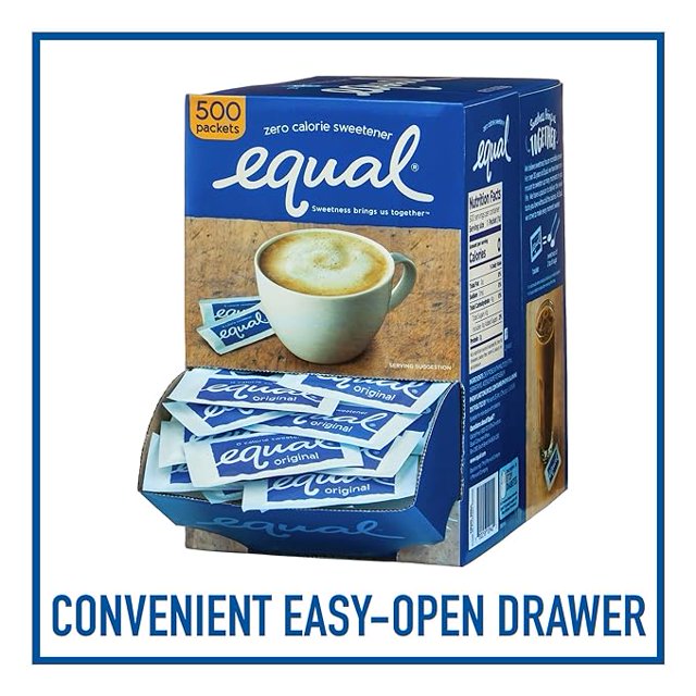 EQUAL 0 Calorie Sweetener, Sugar Substitute, Zero Calorie Sugar