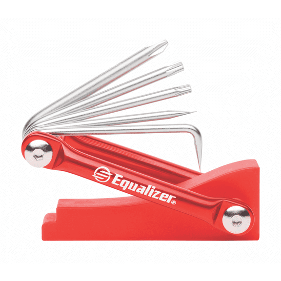 Equalizer AllInOne Mirror Tool - #2 Phillips, T15/T20 Drivers, Pries, Hook/Pick & SpringLatch Ford Mirror Removal