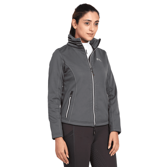 EQUINE COUTURE LADIES BECCA SOFT SHELL JACKET WITH FLEECE