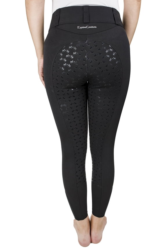 NICOLE FULL SEAT BREECH- BLACK, 34