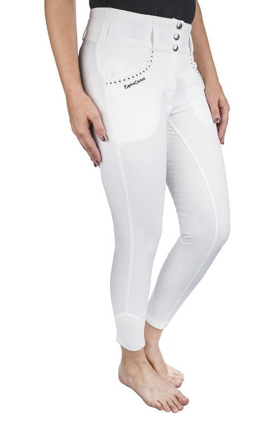 NICOLE FULL SEAT BREECH- WHITE, 24