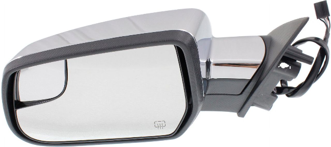 EQUINOX/TERRAIN 1017 MIRROR LH, Power, Manual Folding, Heated, Chrome