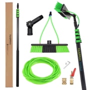 EquipMaxx 24FT Water Fed Pole Kit for Window and Solar Panel Cleaning