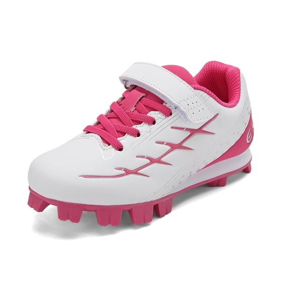 EQW Kids Baseball Cleats for Boys & Girls Softball Cleats | Comfortable, Non-Slip, Durable | Little Kid to Youth