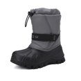 thumbnail image 1 of EQW Kids Waterproof Insulated Winter Snow Boots for Boys and Girls, Hook-and-Loop Strap, Drawstring Closure, Non-Slip Rubber Sole, 1 of 10