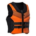 thumbnail image 1 of EQWLJWE Adult Life Jacket, Nylon/EPE Orange, XL, 1 of 9