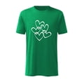 thumbnail image 1 of EQWLJWE Adult Ultra Cotton T-Shirt Valentine's Day Solid Color Casual Short-sleeved White Love Printed T-shirt Top, 1 of 4