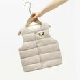 thumbnail image 1 of EQWLJWE Autumn And Winter Baby Boys Girls Baby Print Cardigan Vest Down Cotton Vest Inside And Outside Wear Girls' Outerwear Holiday Clearance, 1 of 5