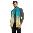 thumbnail image 1 of EQWLJWE Autumn And Winter Trend Watercolor Printed Warm Crystal Super Soft Flannel Scarf, 1 of 7