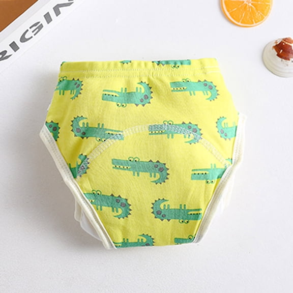 EQWLJWE Cartoon Cute Baby Gauze Waterproof And Leak-proof Diaper Baby Learning Pants Girls' Harness Holiday Clearance